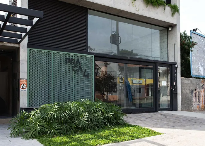Apartment Charlie Em Poa - Moderno Com Coworking E Lavanderia