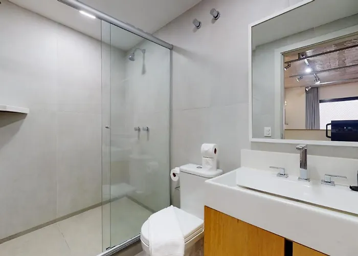 Apartment Charlie Em Poa - Moderno Com Coworking E Lavanderia *