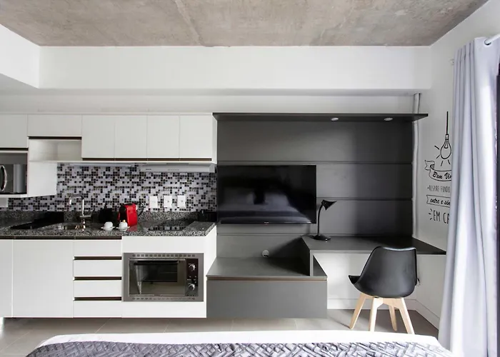 Charlie Em Poa - Moderno Com Coworking E Lavanderia Apartment *